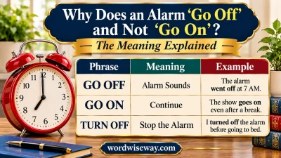 Alarm Go Off and Not Go On