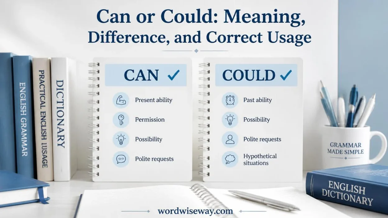 Can or Could