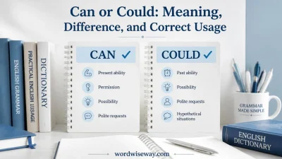 Can or Could