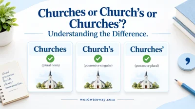 Churches or Church’s or Churches’