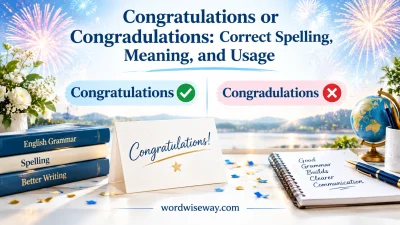 Congratulations or Congradulations