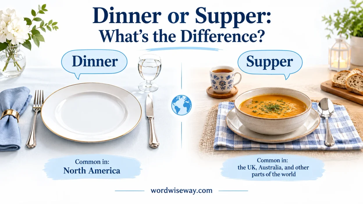 Dinner or Supper
