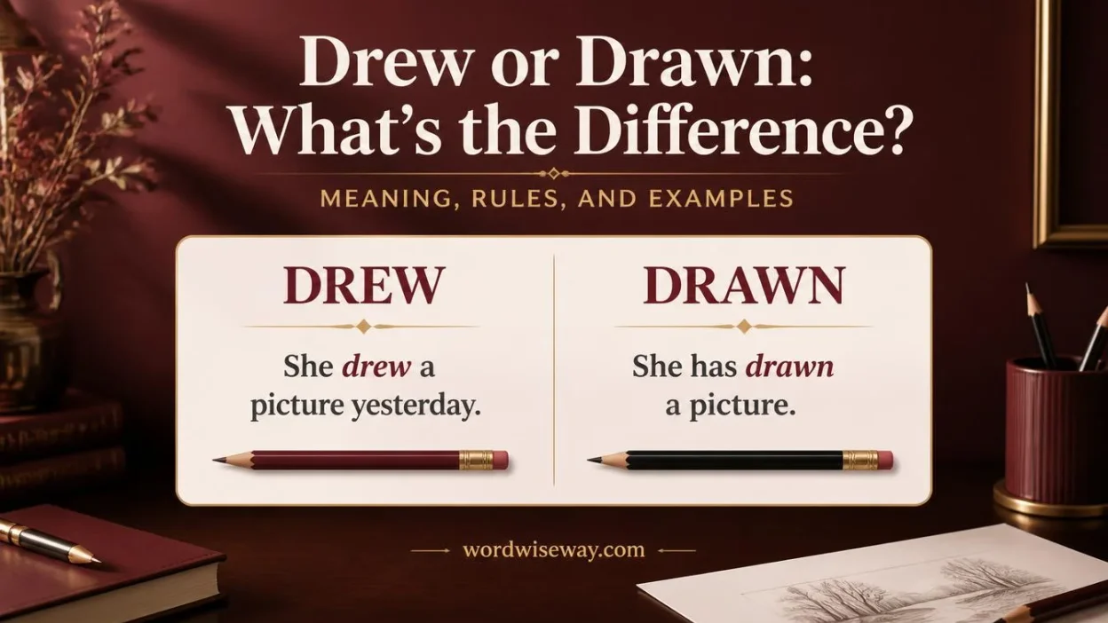 Drew or Drawn