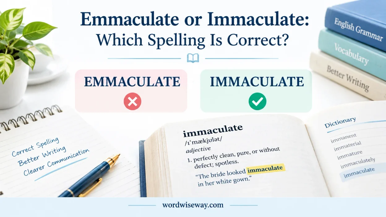 Emmaculate or Immaculate