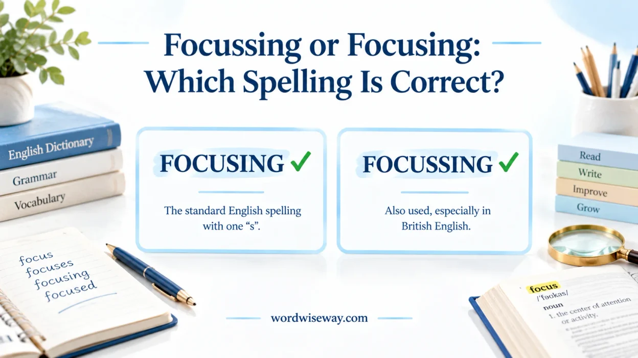 Focussing or Focusing