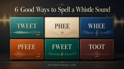 Good Ways to Spell a Whistle Sound