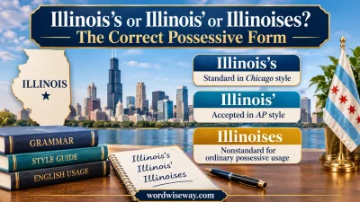 Illinois’s or Illinois’ or Illinoises
