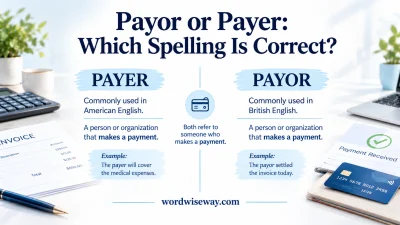 Payor or Payer