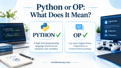 Python or OP
