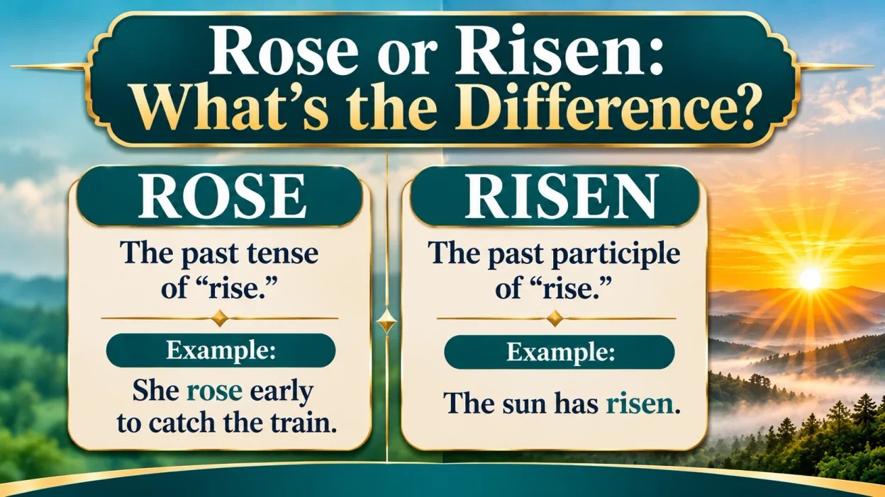 Rose or Risen