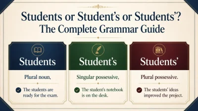 Students or Student’s or Students’