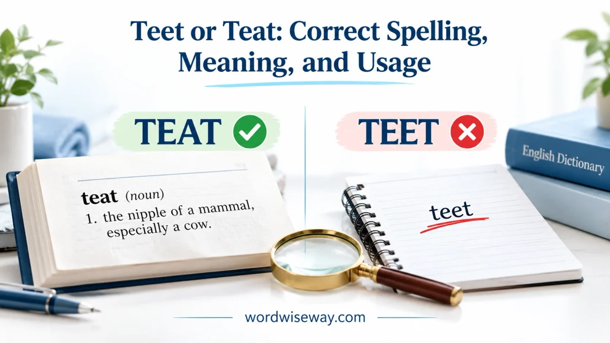 Teet or Teat
