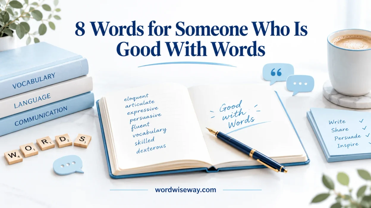 Words for Someone Who Is Good With Words