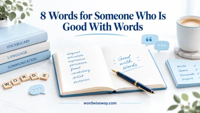 Words for Someone Who Is Good With Words