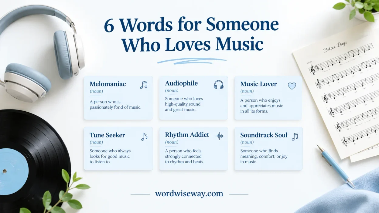 Words for Someone Who Loves Music
