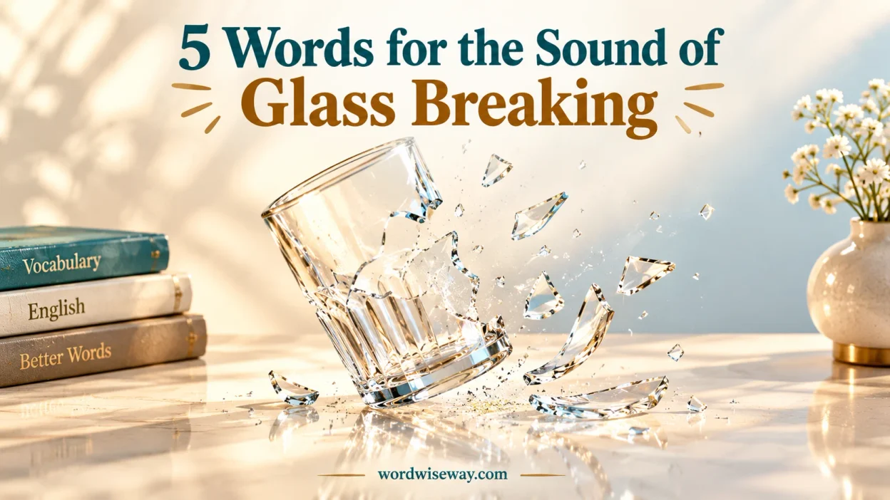 Words for the Sound of Glass Breaking