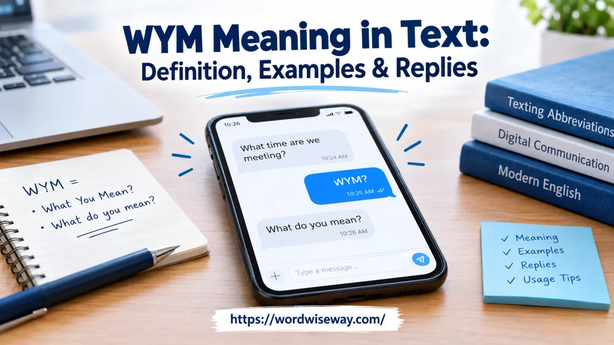 WYM Meaning in Text